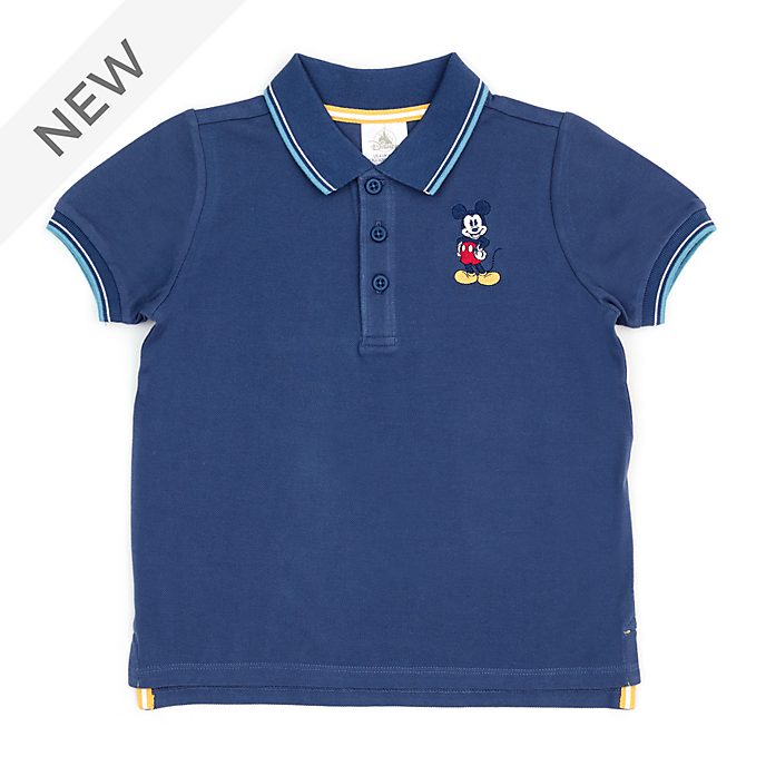 Disney Store Mickey Mouse Navy Polo Shirt For Toddlers